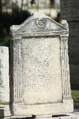 hierapolis death stele a ancient gravestone in the country turkey