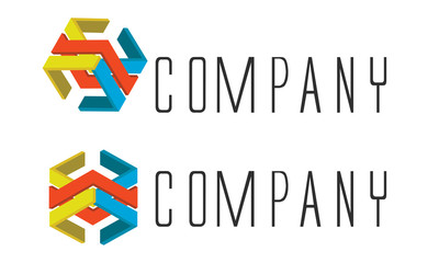 Double Modular Logo Company