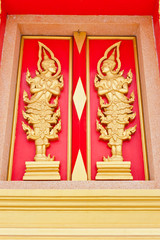 The window of temple