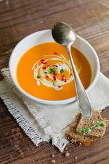 Kürbissuppe