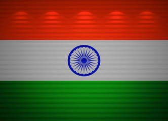 Indian flag wall, abstract background