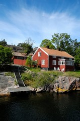 Fototapeta na wymiar Västervik archipelag, Smalandia