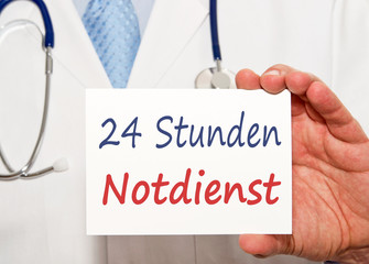 24 Stunden Notdienst