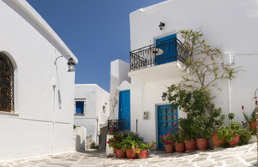 Typical street in Greece