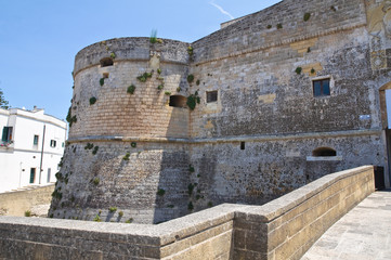 Fototapeta na wymiar Aragonese Castle of Otranto. Apulia. Włochy.