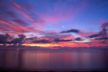 sunset at the Beach