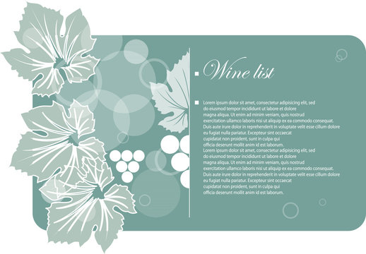 wine frame site design