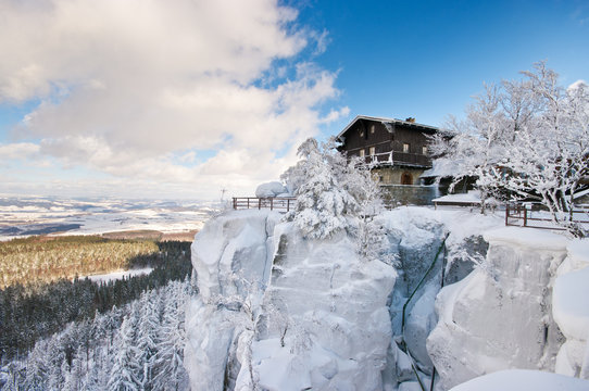 Szczeliniec Mountain, Poland