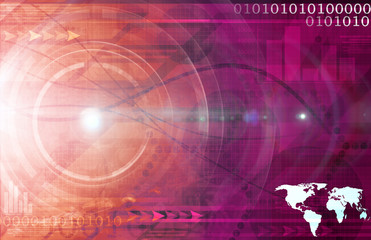 Obraz premium A Global Business Abstract Background Art Texture