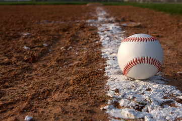 Baseball on the Chalk Line