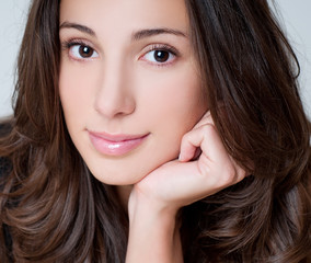 Fototapeta premium beautiful brunette