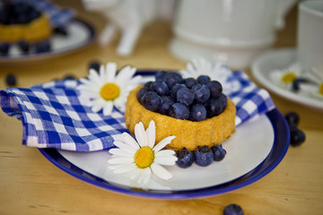 Blaubeerkuchen