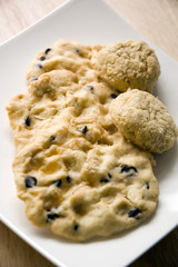 homemade cookies on white plate