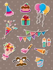 birthday stickers - 42018022
