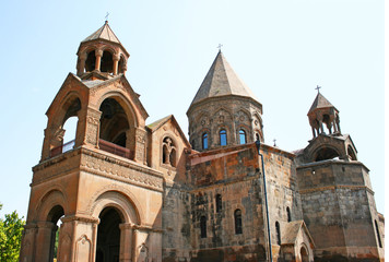 Fototapeta na wymiar Ancient Apostolic church in Armenia