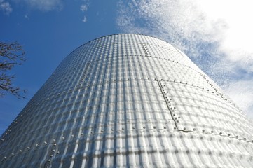 Grain Bin Close-up