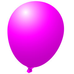 Luftballon violett