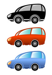 Cartoon cars