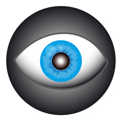 Eye circle icon