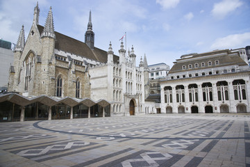 Obraz premium Guildhall and Art Gallery in London, England
