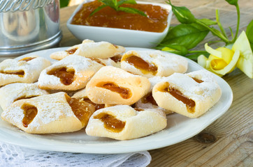 Fagottini ripieni di marmellata