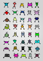 Color virus collection