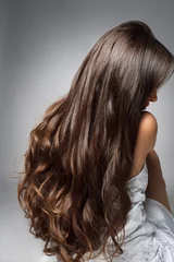 Photo sur Plexiglas Salon de coiffure cheveux bouclés