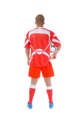 Obraz premium Footballer player