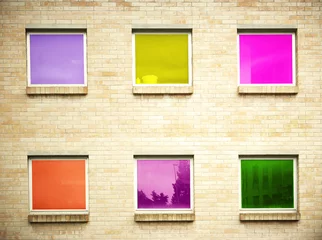 Fototapeten Colorful windows © vali_111
