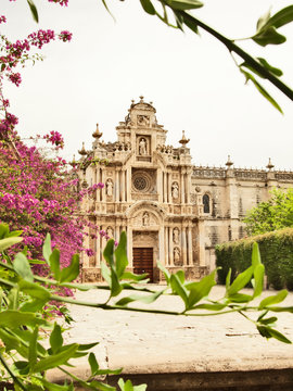 Monastery Of The Carthusian Order Placed At Jerez's City Of The