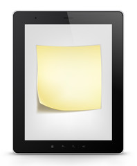Tablet PC. Vector EPS 10.