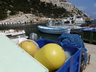 Filets et flotteurs © alain zanello