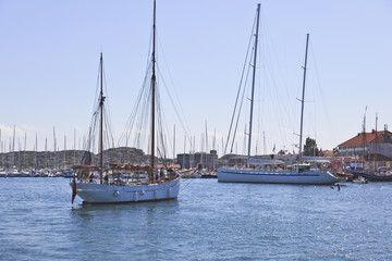 Fototapeta premium Old sailing boat