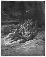 Jesus Stilling the storm