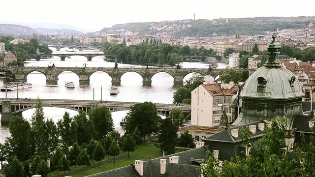 prague, vitava river