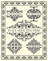 A set of elements for design