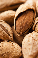 Sweet almonds with kernel