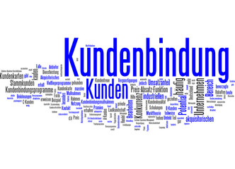 Obraz premium Kundenbindung