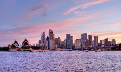 Sydney, Pink Sunset 1