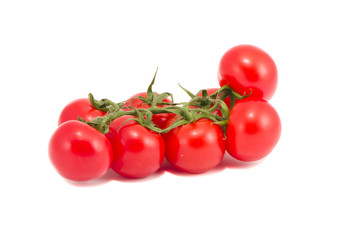 isolated tomato group