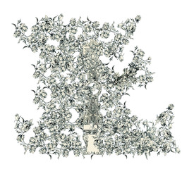 Obraz premium Letter E.