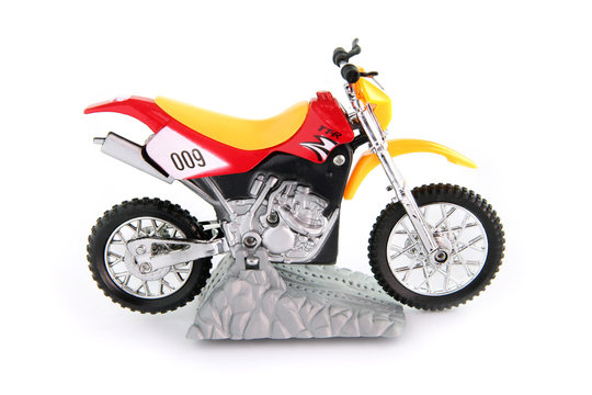 Toy motocross bike