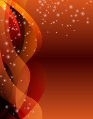 Brown background with waves