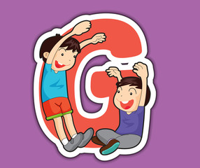 Alphabet letter series