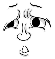 Comical face