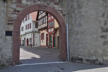 Fototapeta na wymiar Maintor w Karlstadt