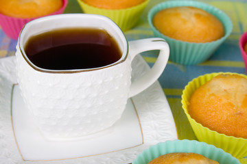 Tea  and cakes