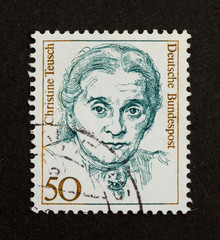 GERMANY - CIRCA 1970: Stamp printed in Germany