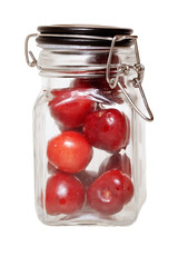 cherry jar