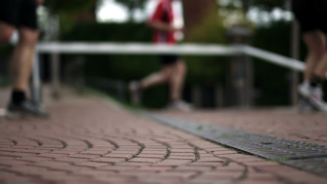 Jogger F&uuml;sse Nah/Detail